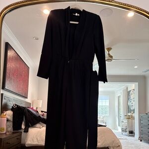 ALC black crepe jumpsuit size 6